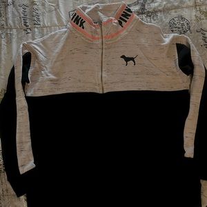 2 Pink by Victoria secret pull overs sweaters half-zip